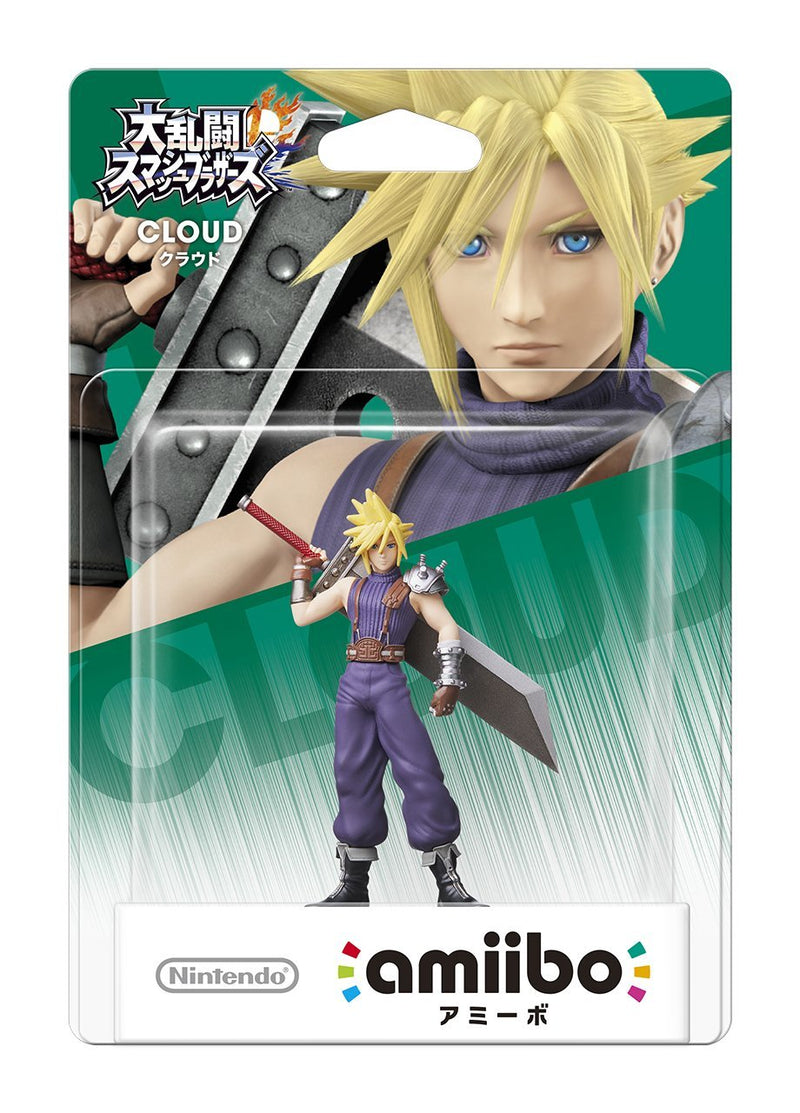 Amiibo 人偶~ 最终幻想 Cloud (Player 1)-1