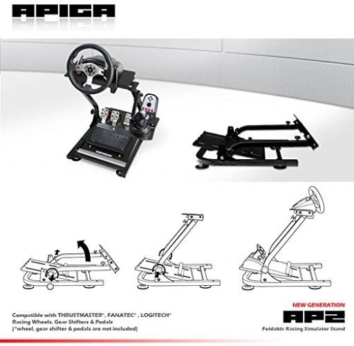 Apiga Ap2 方向盤摺合式車架-2