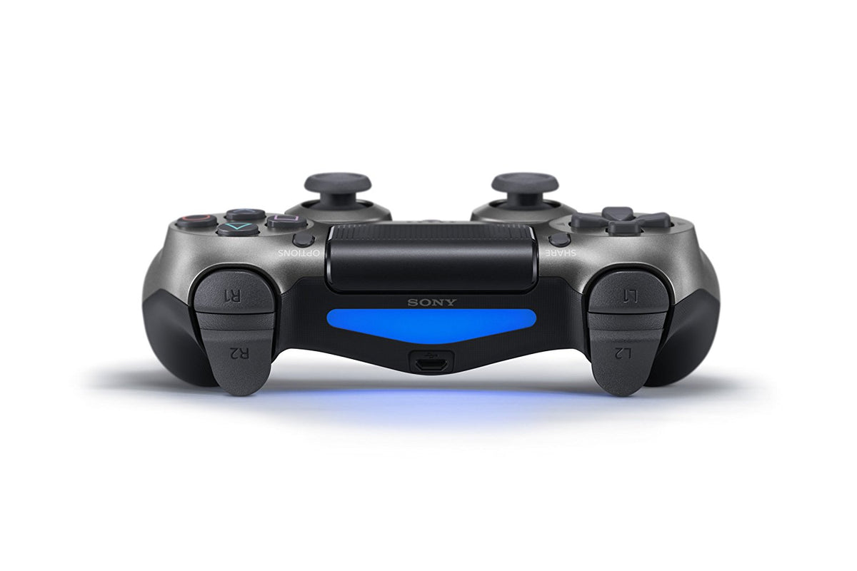 Dual Shock 4 无线手柄 (2G新版, 钢铁黑)-4