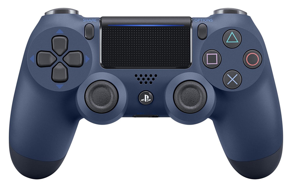 Dual Shock 4 無線手掣 (2G新版, 午夜藍)