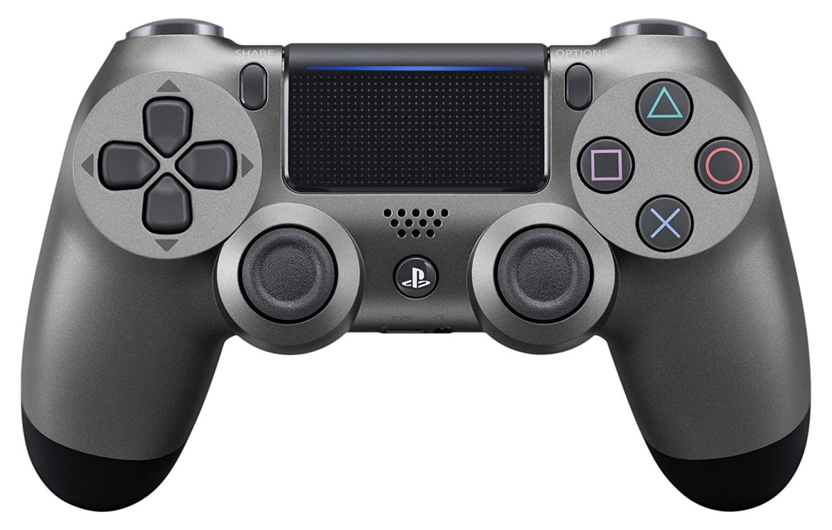 Dual Shock 4 無線手掣 (2G新版, 鋼鐵黑)