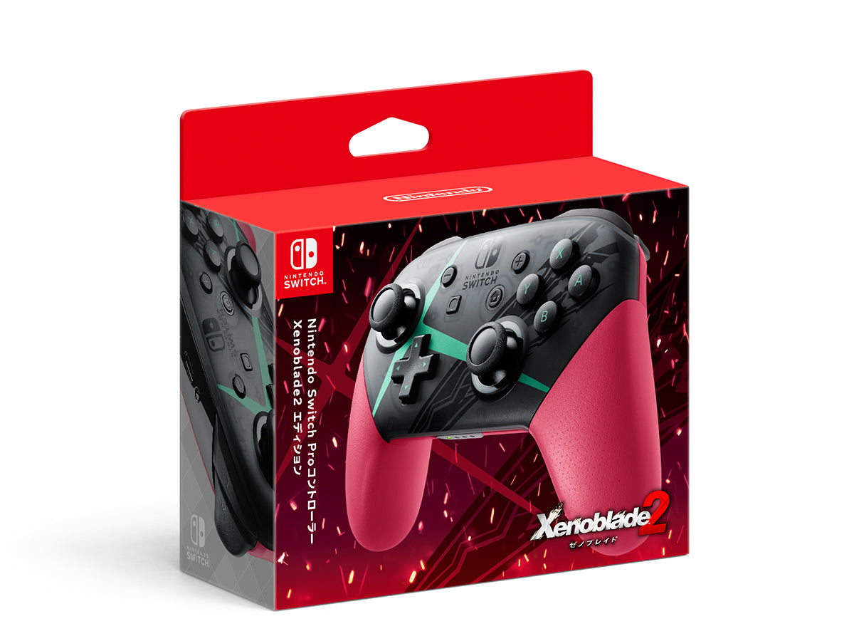 任天堂原裝 Pro 手掣 (Xenoblade Chronicles 2 限定版)