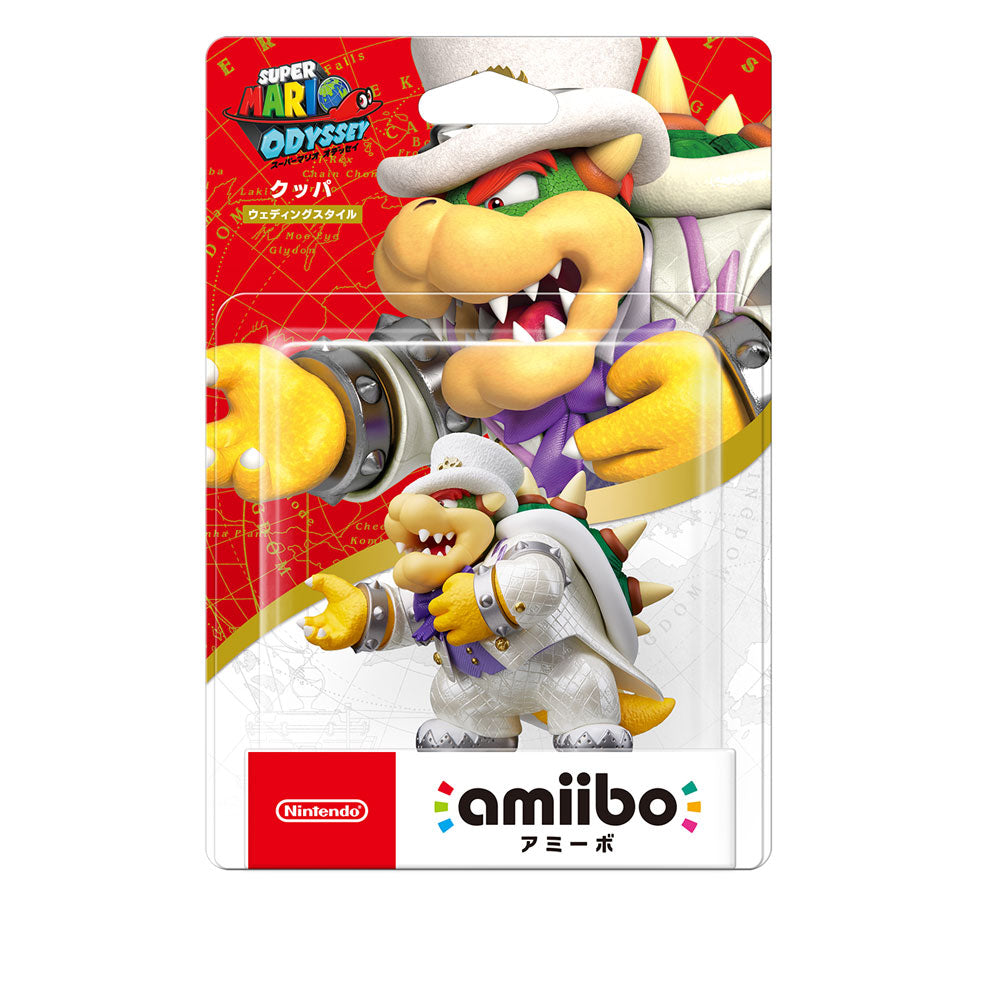 Amiibo Figure: Koopa (White Tuxedo)-1