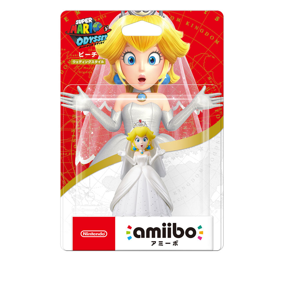 Amiibo Figure: Mario Odyssey 桃公主 (白色燕尾服)