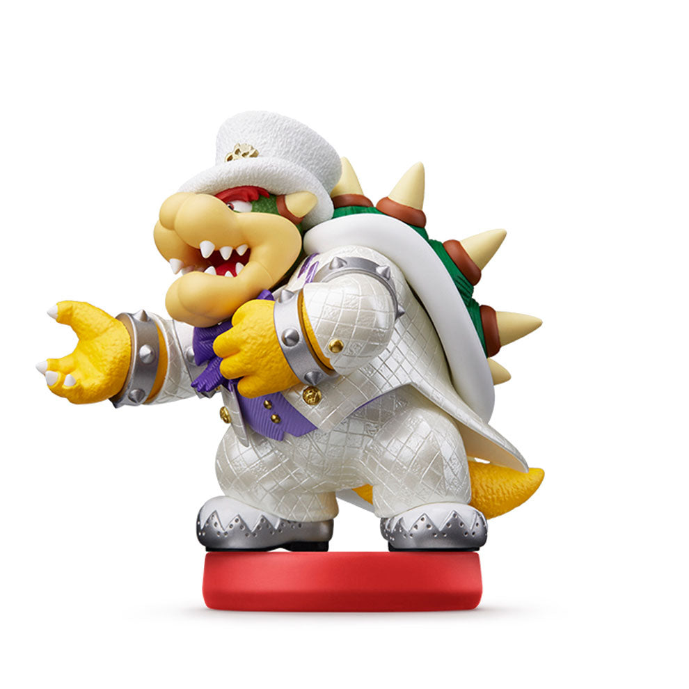 Amiibo Figure: Koopa (White Tuxedo)-2