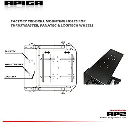 Apiga Ap2 方向盤摺合式車架-3