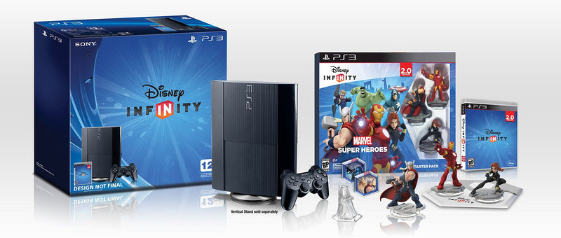 PS3 12GB Console + Disney Infinity : Marvel Super Heroes (2.0 Edition)  Bundle-1
