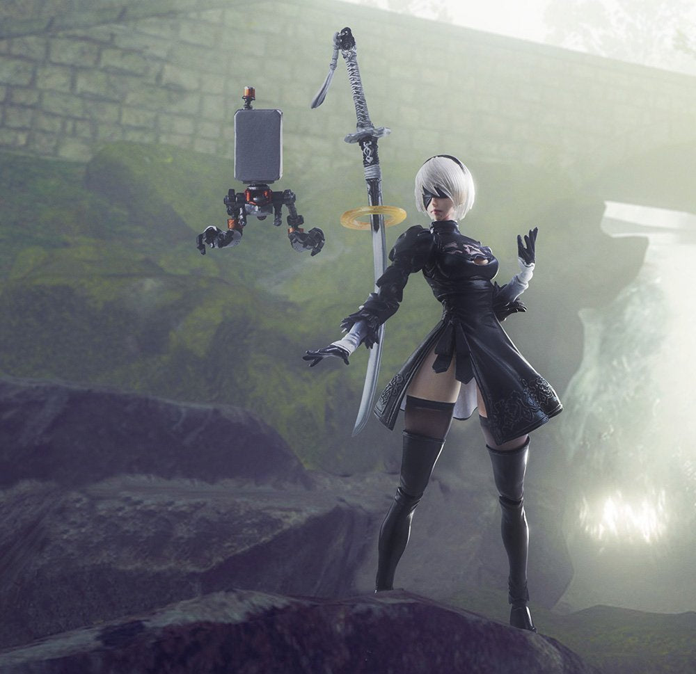 NieR: Automata BRING ARTS 2B & 机械生命体 人偶 (套装)
