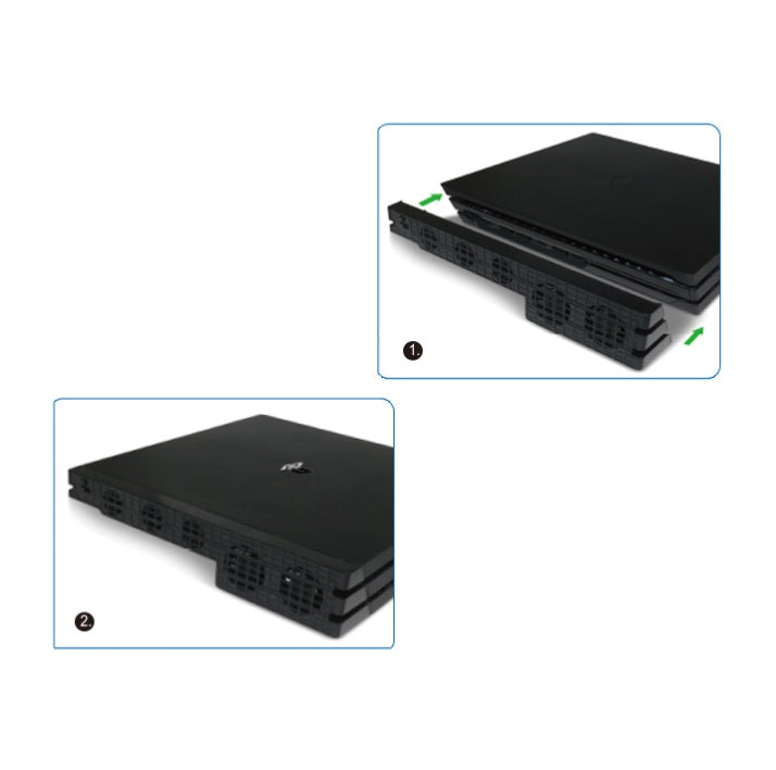 PS4 Pro 主机专用5风扇散热扇 + USB Hub (DOBE)-3