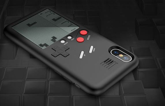 Game Boy Handheld Back Case for iPhone X-1