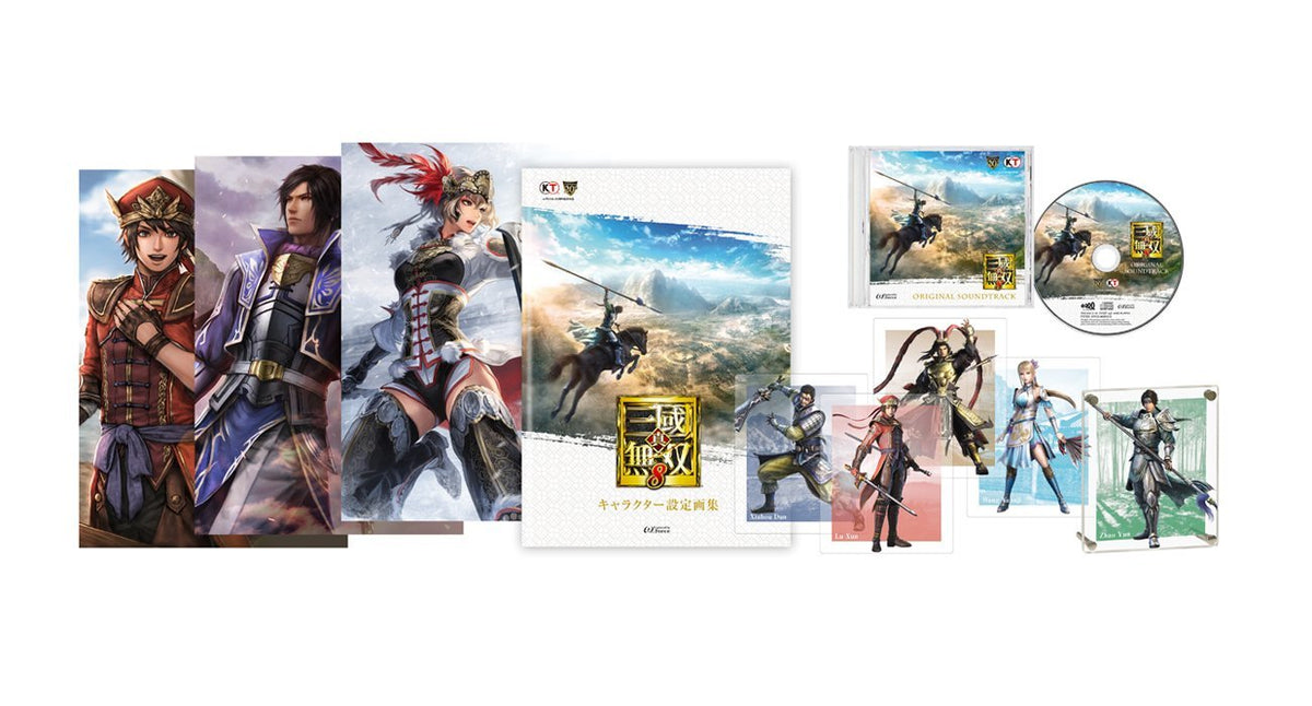 真三國無雙8 Treausre Box限定版全套特典-1