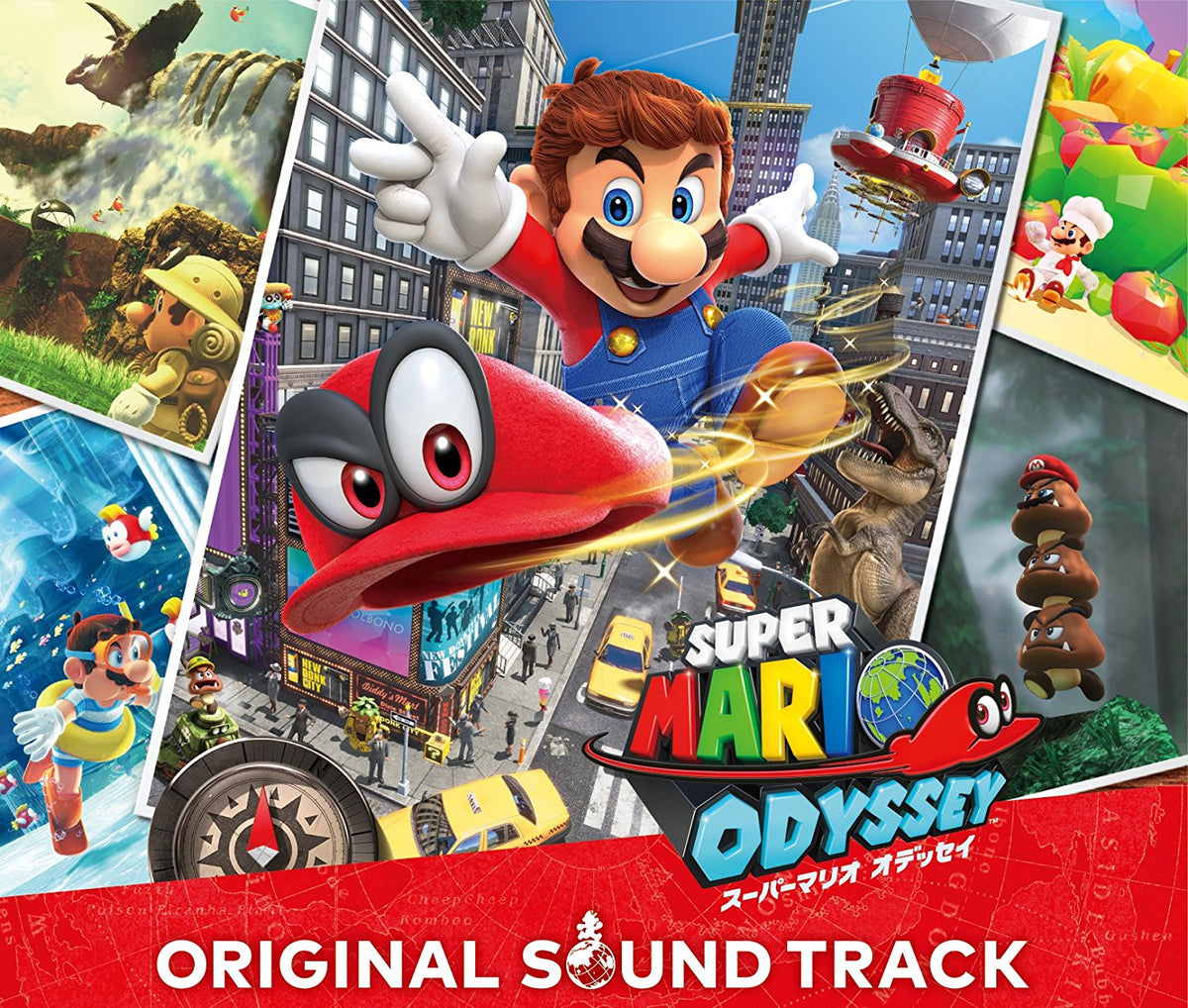 Super Mario Odyssey Original 2 CD Soundtrack