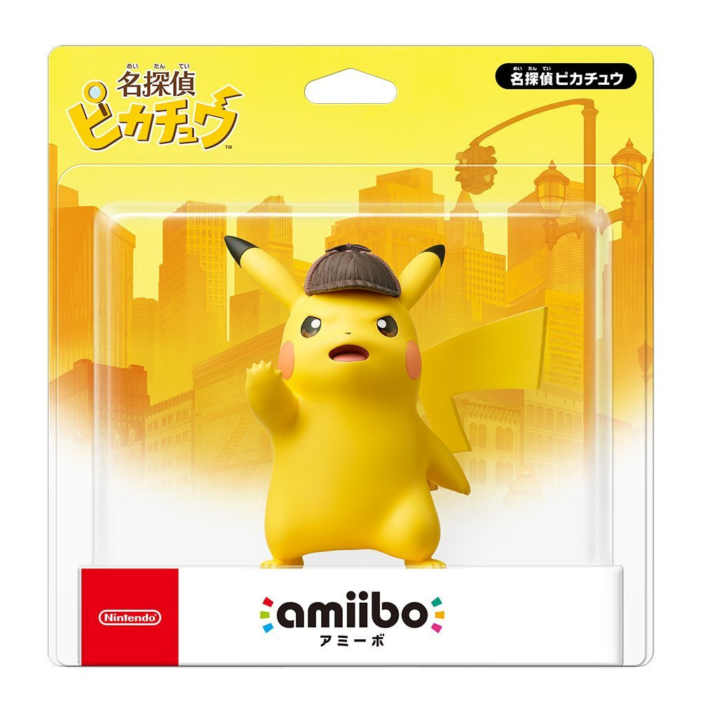 Amiibo MEGA Figure: Detective Pikachu-1