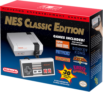 Nintendo Classic Mini: Nintendo Entertainment System + 930 Games