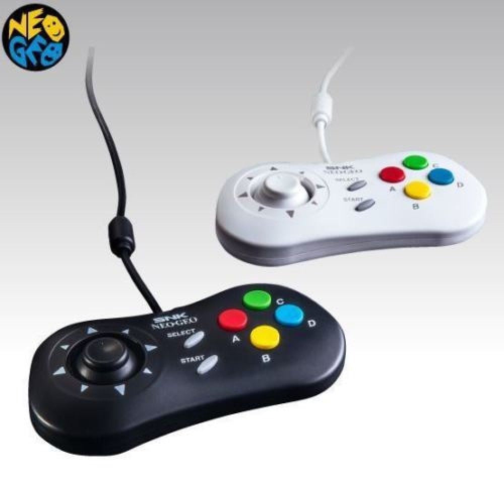 原裝 NeoGeo mini 手掣 (黑+白)