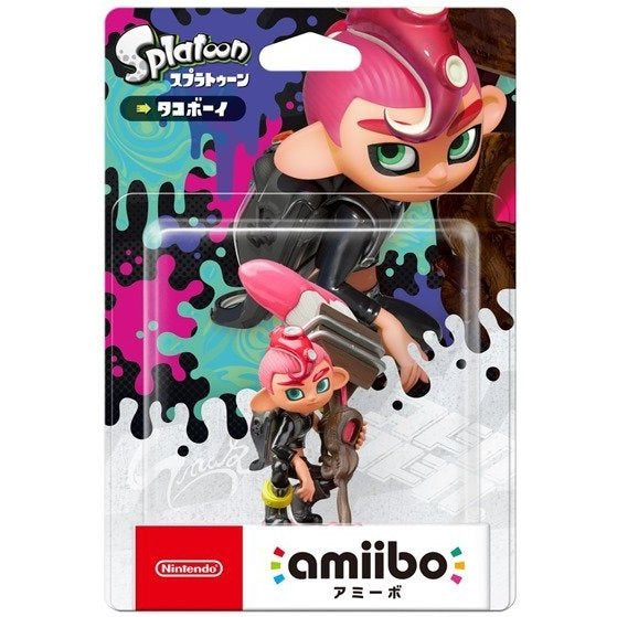 Amiibo: 章魚男孩 (漆蛋大作戰2)