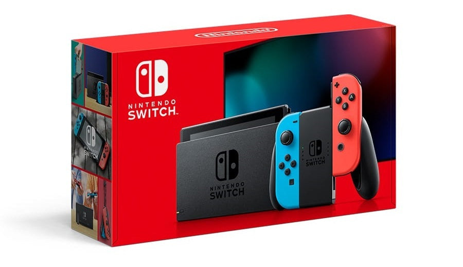 Switch Improved Console + Game (HK, Special Bundle)