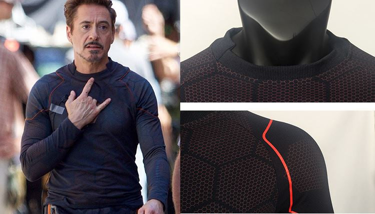 Ironman MK50 TONY STARK 納米戰衣長袖衫-4