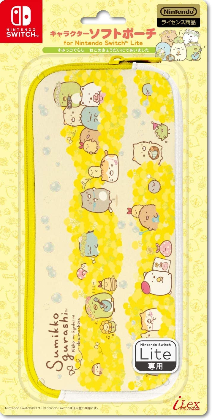 Switch Lite 软保护套 (角落生物, 黄色)-1