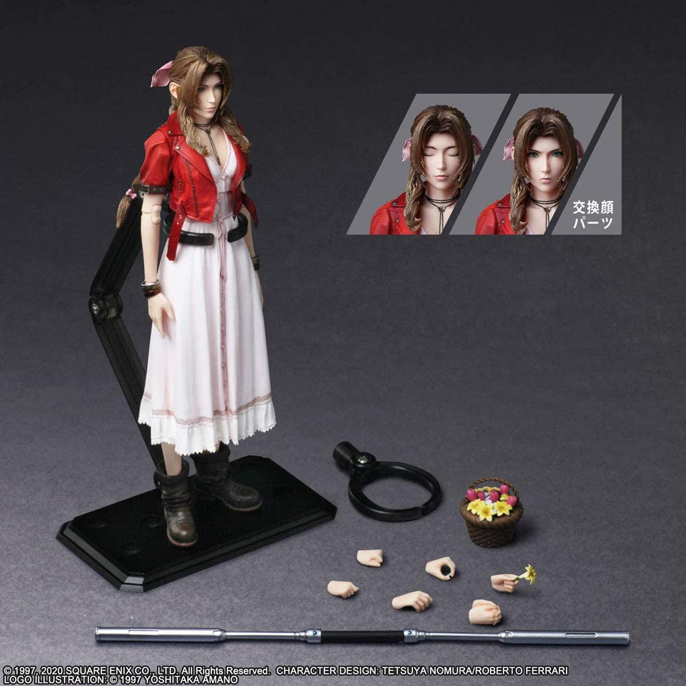 Final Fantasy VII Remake Play Arts kai Aerith Gainsborough Version 2 Figure-5
