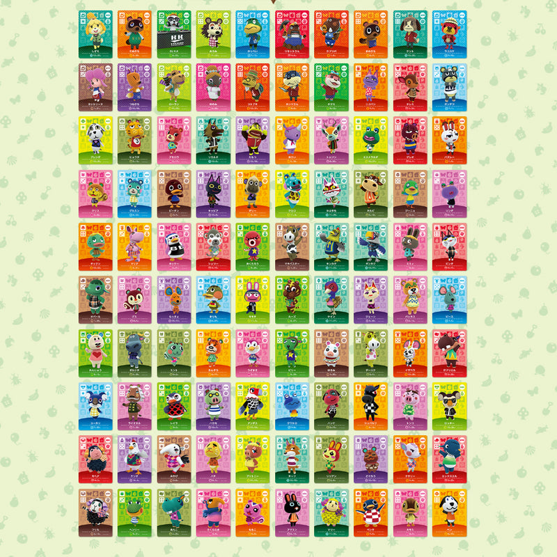 動物之森  Happy Home Designer Amiibo 咭 (第1彈, 3張卡)-3