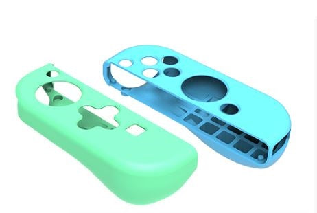 Switch 主機水晶殼 連 Joy-con 矽膠保護套裝 (動物之森療愈色)-2