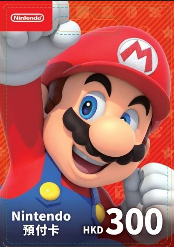 Nintendo Pre-paid Card (HK$300)