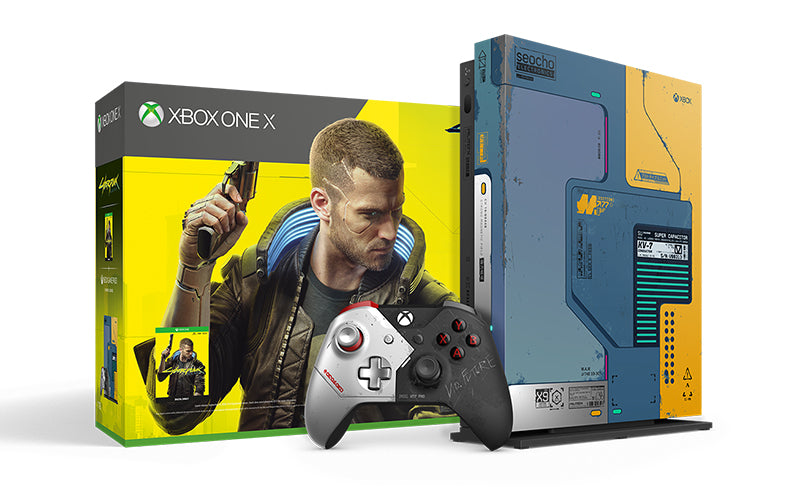 Xbox One X 1TB 主機套裝 (Cyberpunk 2077限量版)-1