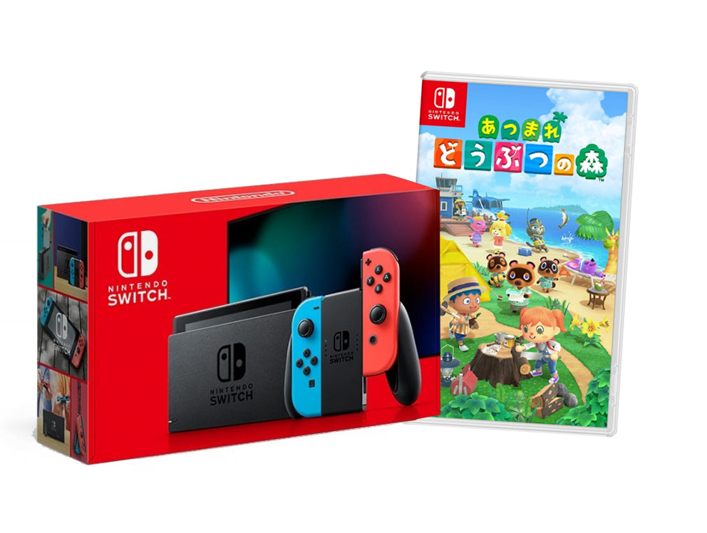 Switch Console + Animal Crossing (HK, Special Bundle)