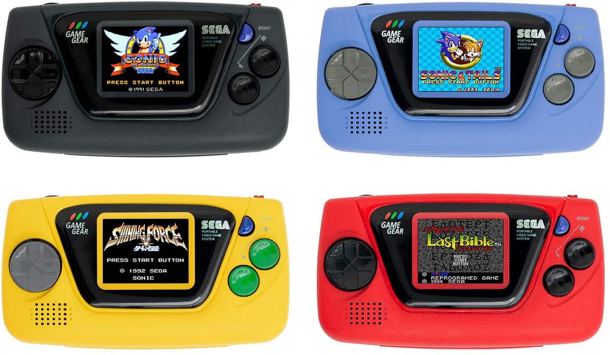 SEGA Game Gear Mini (4 Colour) + Big Window Micro