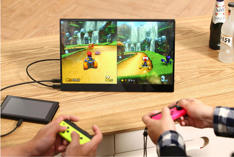 直駁Switch 15.6吋 4.7mm HDR 超薄全面屏一線通觸控手提式4K屏幕 (Go Bigger, UT)-7