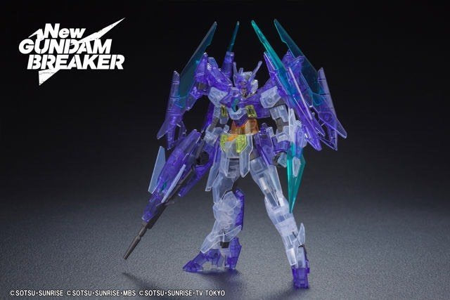 New Gundam Breaker 限定钢普拉HGBD 1/144 重火力型高达AGEII (透明配色版)-2