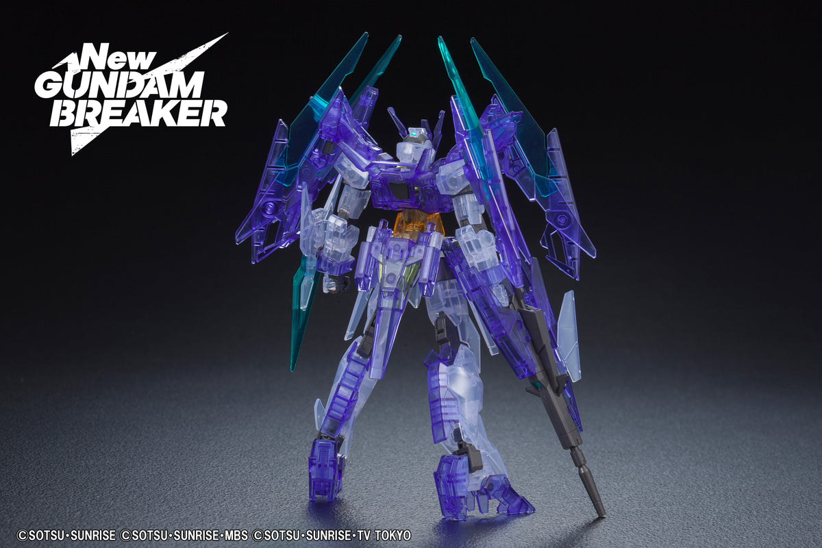 New Gundam Breaker 限定钢普拉HGBD 1/144 重火力型高达AGEII (透明配色版)-3