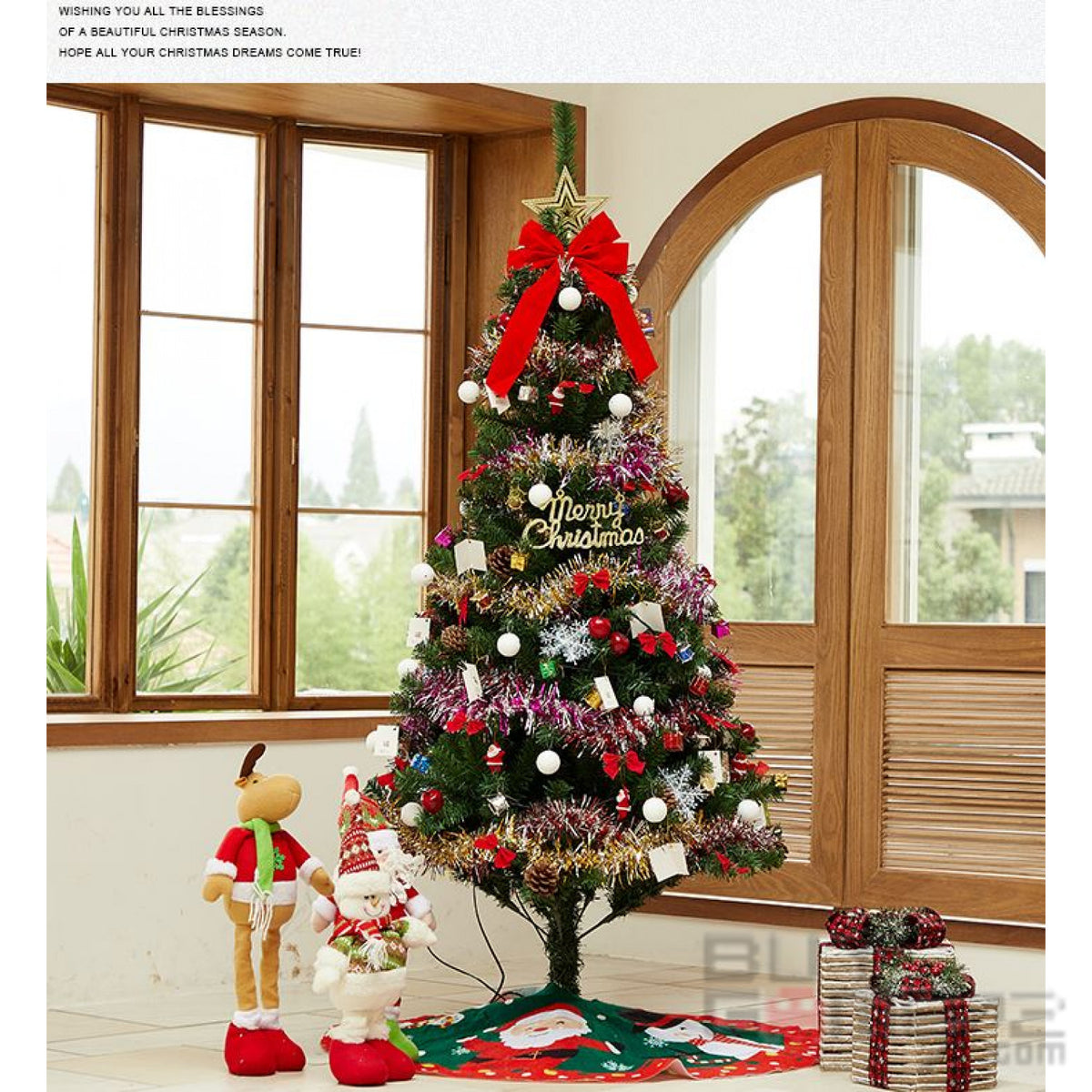 1.5M Classic Christmas Tree (Bundle)-2