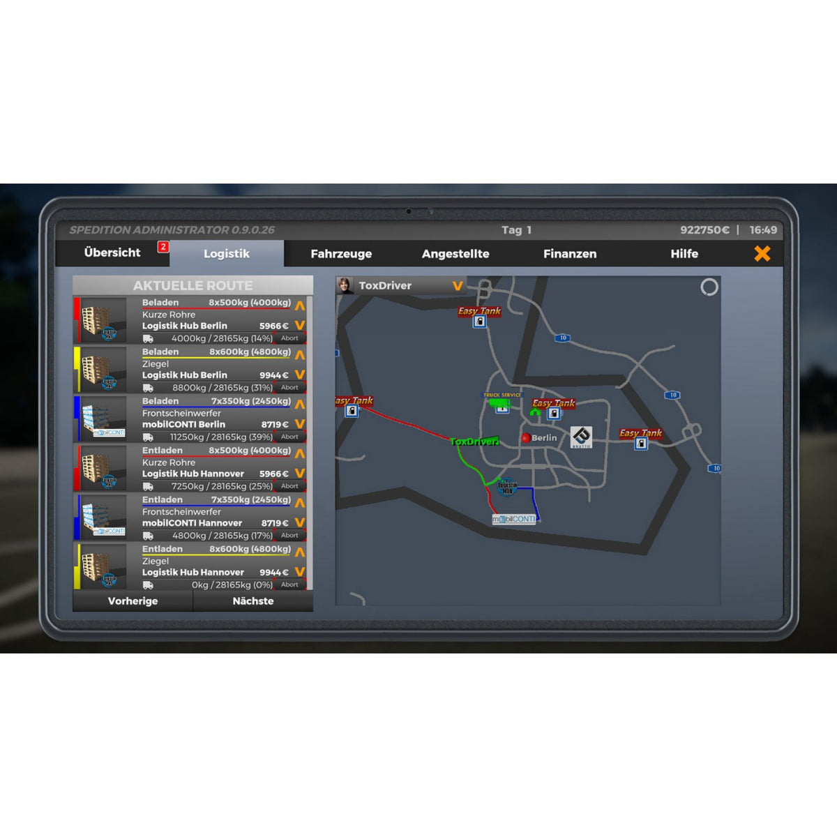On The Road Truck Simulator-4