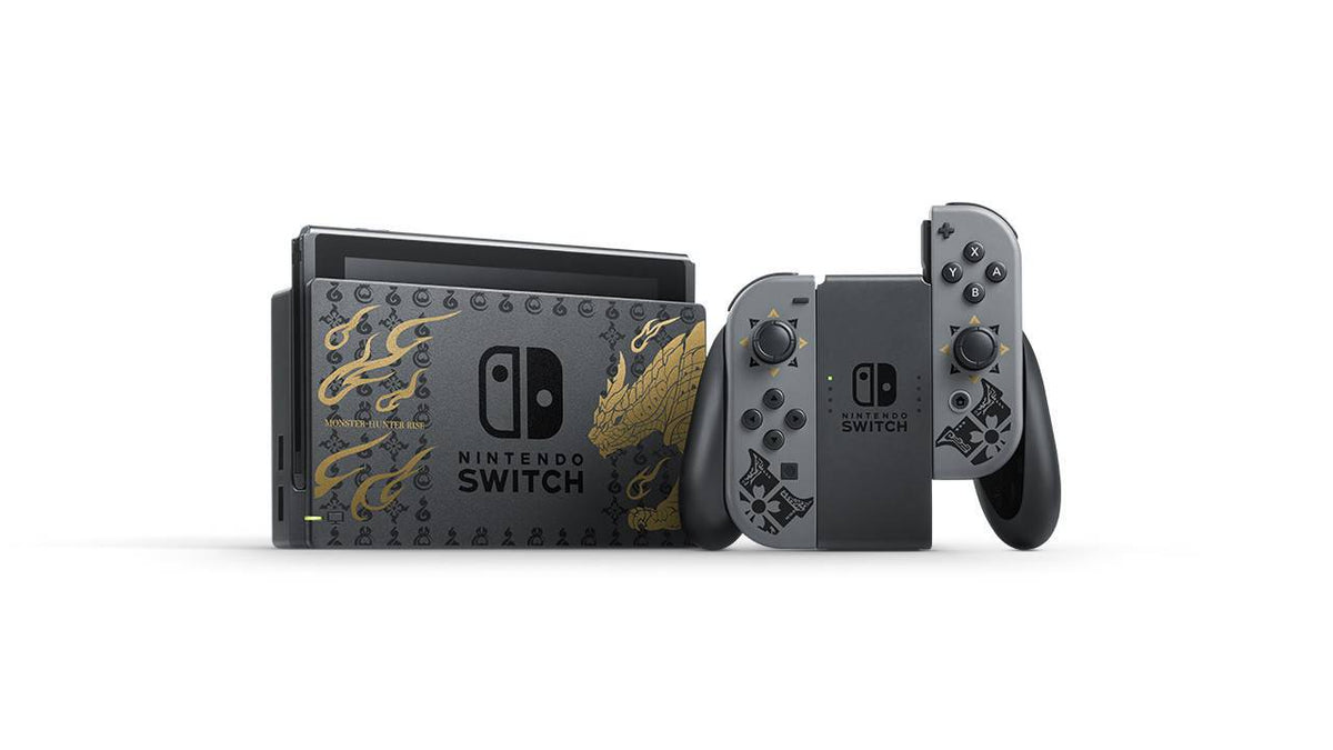Switch 淨主機 (Monster Hunter Rise 限定版, 香港行貨)