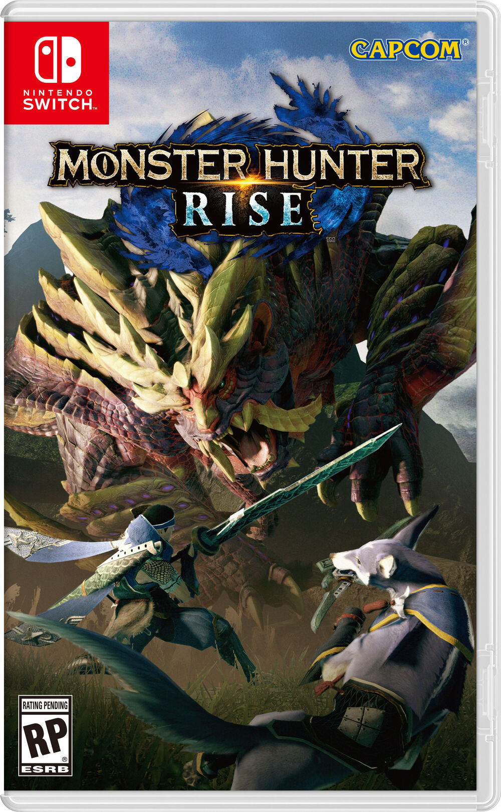 Switch主機 +遊戲套裝 (Monster Hunter Rise 限定版, 香港行貨)-5