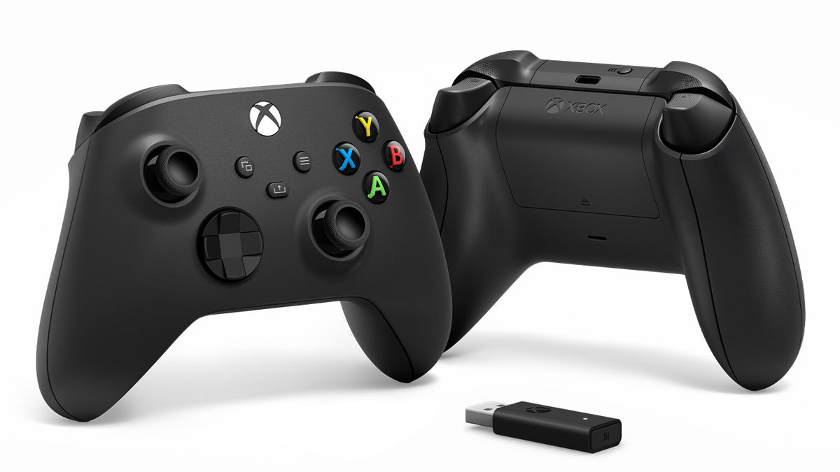 XBox Series X/ S/ One Wireless Controller + Wireless Adapter for Windows-4