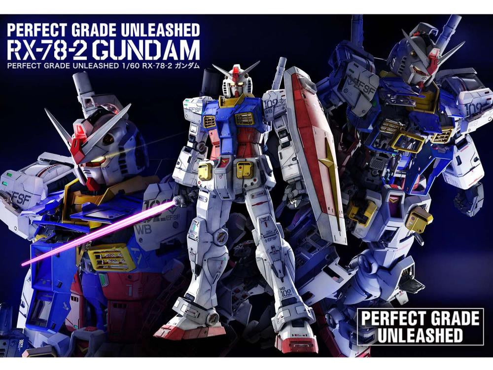 Perfect Grade Unleashed 1/60 RX-78-2 Gundam Model Kit