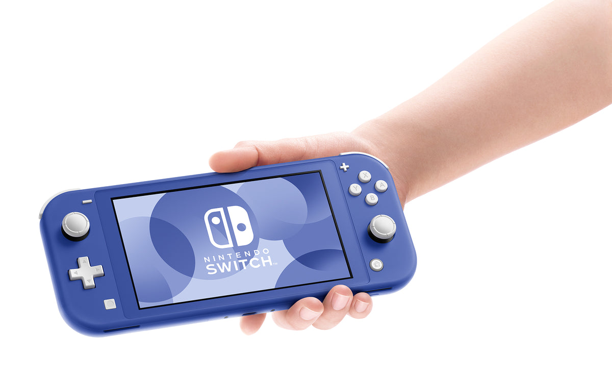 Nintendo Switch Lite Console (Blue, HK)-4