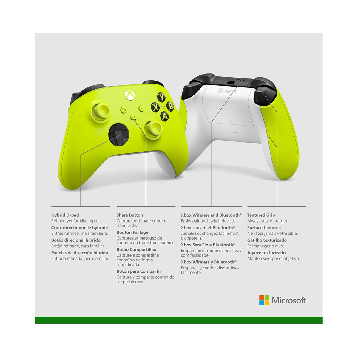 XBox Series X/ S Core Controller (Electric Volt)-6