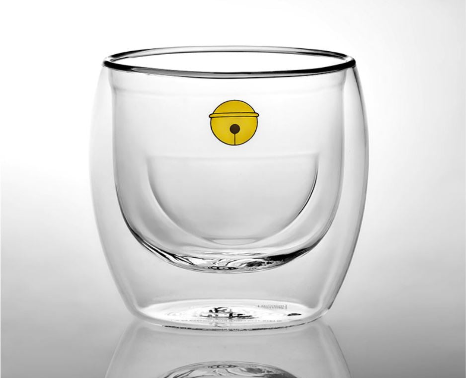 Doraemon Genuine Heat-resistant Double-layer Glass (Body)