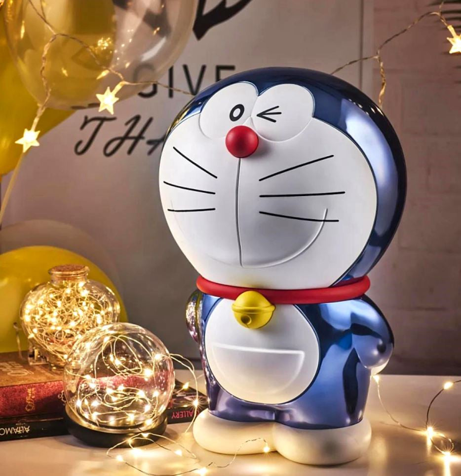 多啦A夢正版電光二代電鍍 Figure (40cm)-1