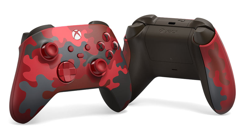 XBox Series X/ S 无线控制器 (迷彩红黑色)-2