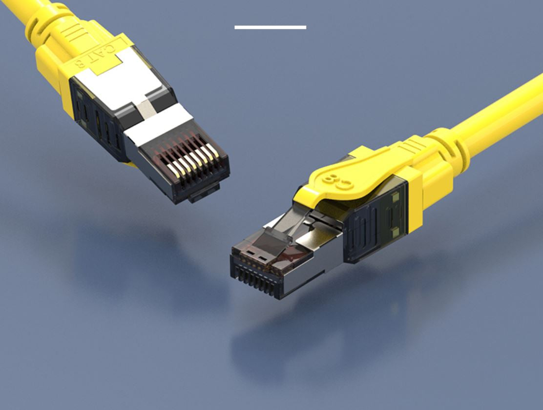 極速 CAT 8 乙太網路LAN 線 (1米)