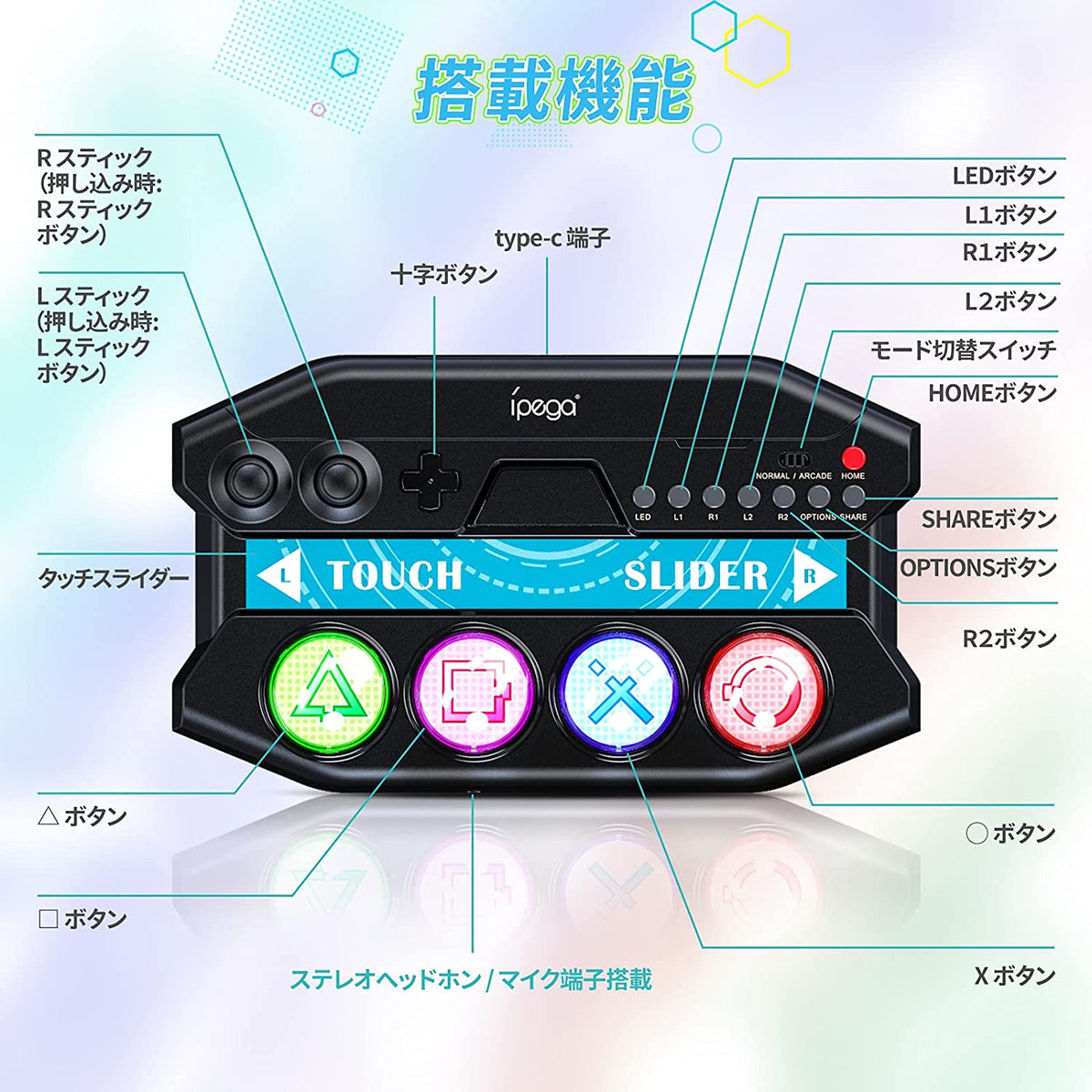 初音 Miku Project DIVA Future Tone DX專用迷你控制器 (黑色)-6