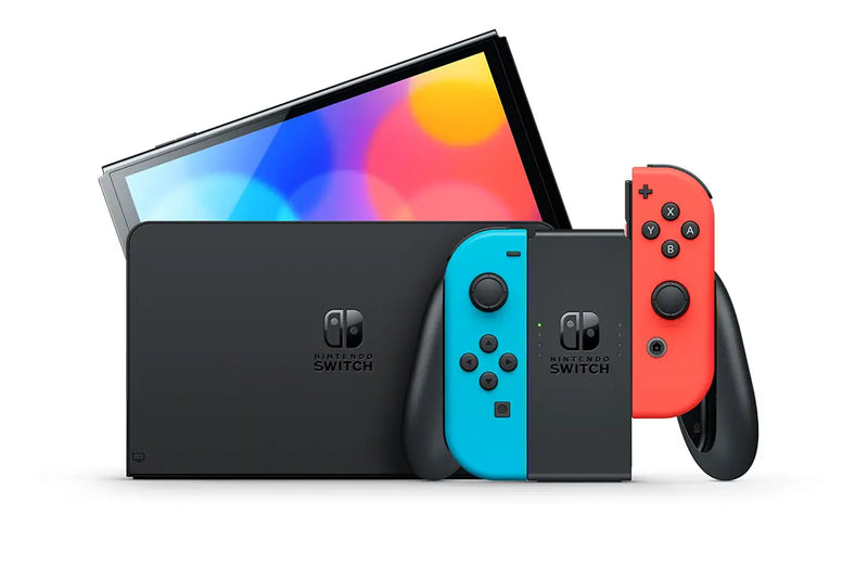 OLED Switch Console (Red / Blue)-2