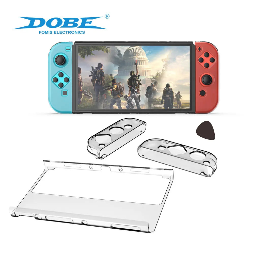 Switch OLED 主机及手掣水晶保护壳 (DOBE)