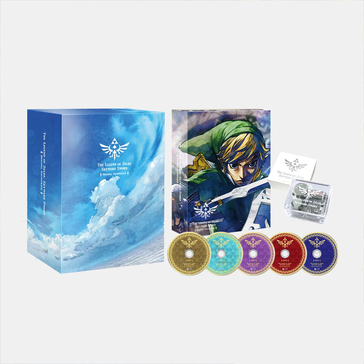 The Legend of Zelda Skyward Sword HD -Original Soundtrack CD (First Print Limited Edition)