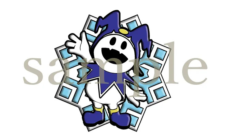 Shin Megami Tensei 5 - Jack Frost Keychain